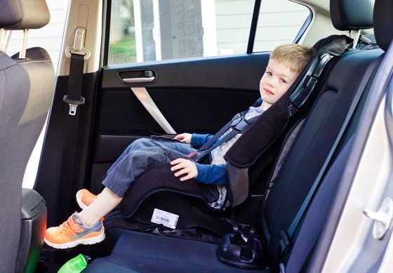 Cosco highback booster car seat top